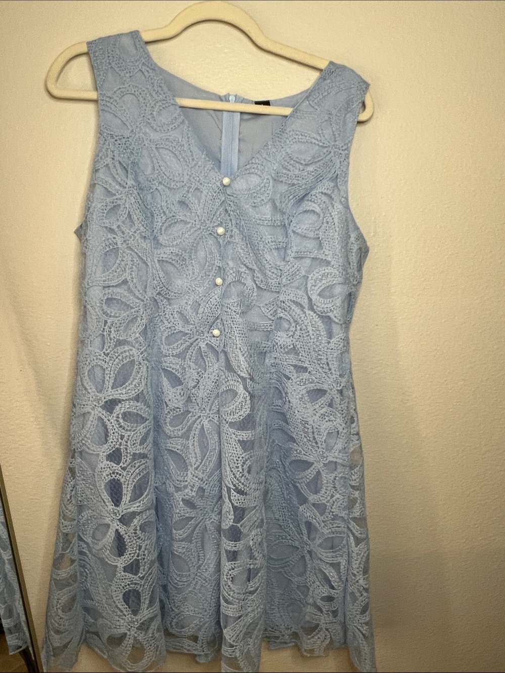 SHEIN blue lace dress! Size L